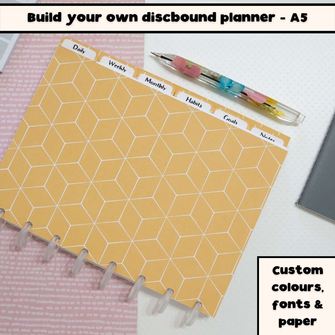 A5 discbound planner or notebook