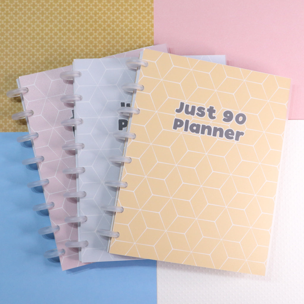 Just 90 Planner - a quarterly goal planner designed to help you achieve your life goals in just 90 days
